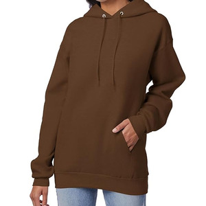 Fabricant de vêtements Sweatshirts unis personnalisés Vente entière Sublimation Oem Broderie Sweats à capuche en polyester vierge pour hommes Pull-over - Product Image 4