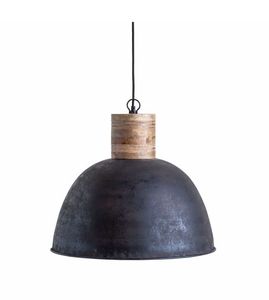 Plus grande conception décoration de maison et de bureau lampe suspendue qualité exclusive style de luxe lustre plafonnier métal massif et bois - Product Image 4