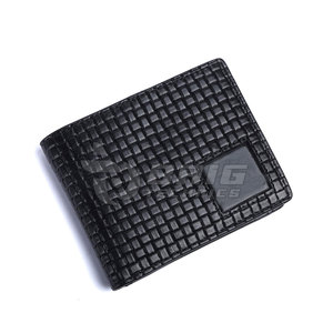 Portefeuille en cuir élégant pour hommes Slim Bifold avec protection anti-RFID Portefeuille en cuir de luxe - Product Image 1