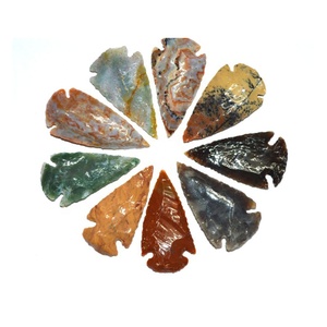 Puntas de Flecha de Ágata Natural Pulida de Primera Calidad, 1.50 Pulgadas, de Gujarat |   La Mejor Calidad en Línea - Product Image 1