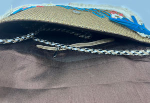 Sac à bandoulière bohème Vintage en coton pour femmes fait à la main Messenger de grande capacité avec fermeture à glissière Portable Style tendance - Product Image 5