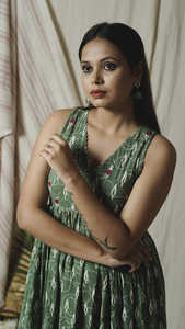 Summer Bohemian Fashion <b>Dress</b> for <b>Women</b> Floor Length V-Neck Floral Casula Maxi <b>Dress</b> - Product Image 2