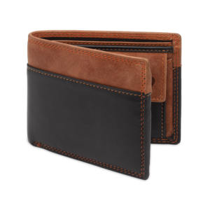 กระเป๋าสตางค์หนังกัน RFID มีกระเป๋าสตางค์หนังแบบเย็บแข็งแรงเหมาะสำหรับใช้ในการขนส่งเพื่อความปลอดภัย - Product Image 1