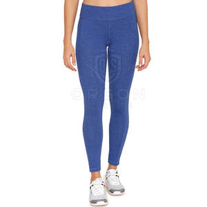 Leggings pour femmes de haute qualité 100% coton, respirants, séchage rapide, taille mi-haute, vêtements de sport décontractés, quantité minimale de commande faible - Product Image 1