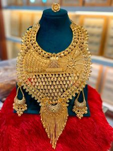 2024 Best Buy Ready Ship 24K chapado en oro Estilo Vintage conjunto de joyería de moda fabricante indio inspirado Comoras Mayotte-cobre - Product Image 2