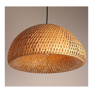 Gran oferta de lámparas hechas a mano, luz colgante de bambú para decoraciones de habitaciones hechas en Vietnam - Product Image 1