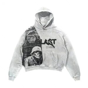 Sudaderas con capucha para hombre de alta calidad, estampado DTG, diseño superior, servicio profesional OEM, temporada de invierno, cuello con capucha hecho en Pakistán - Product Image 5