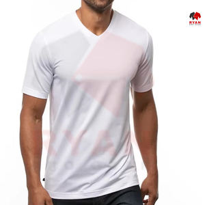 Vêtements de travail en coton pour les entreprises Logo personnalisable confortable 180GSM T-shirts pour hommes personnalisés - Product Image 1