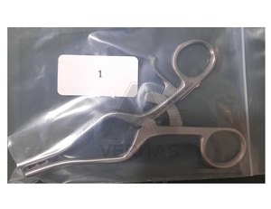 Retractor de Mollison mastoideo médico de alta calidad de 150mm, instrumento de punta recta de mm | clip de hemolock, instrumento médico - Product Image 6