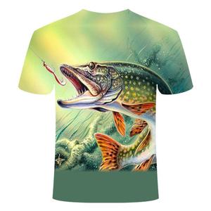Maillot de pêche unisexe de haute qualité personnalisé chemise en polyester respirant imperméable et coupe-vent grande taille avec votre conception - Product Image 2