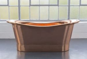 Bañera de Cobre 100% Puro Directo de Fábrica, Forma Rectangular, Bañera de Alta Calidad a Precio de Mayoreo - Product Image 5