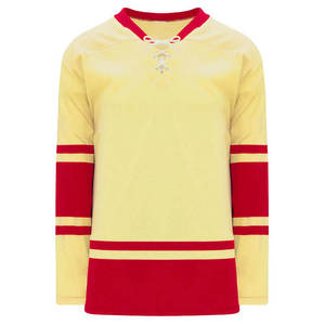 Chandail de sport en jersey de hockey sur glace pour hommes, lettres et chiffres cousus, confortable, prix raisonnable, logo personnalisé OEM - Product Image 5