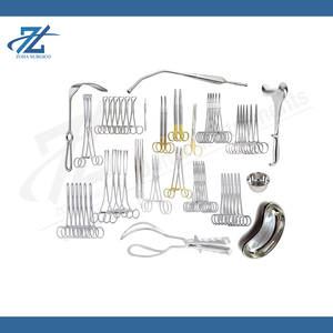 Juego de Instrumentos Quirúrgicos para Cesárea de Acero Inoxidable de Primera Calidad, Reutilizables, Manuales, Equipo de Cirugía Abdominal Hecho en Pakistán - Product Image 2