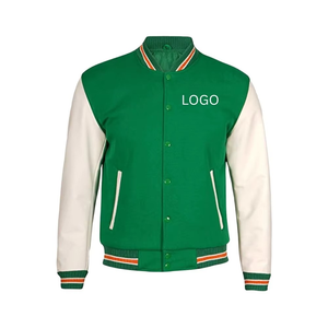 Nouveau design, logo personnalisé, veste universitaire pour hommes, col montant de haute qualité pour l'hiver - Product Image 5