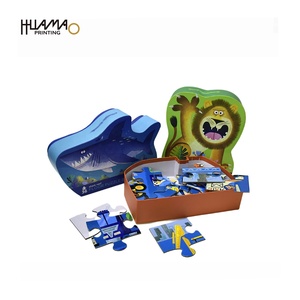 Boîte de rangement en forme de camion OEM, boîte rigide personnalisée avec impression sur le dessus et le dessous pour l'emballage de puzzles éducatifs pour enfants - Product Image 4