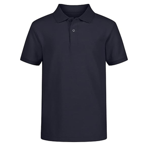 Polos personalizados transpirables con logotipo bordado para hombres Polo de manga corta - Product Image 5