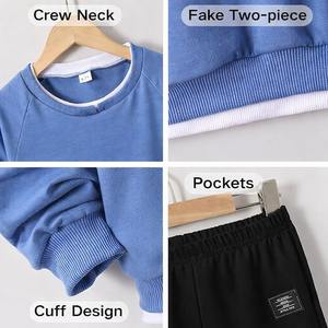 Ensemble de survêtement de luxe pour homme : sweat-shirt et pantalon de jogging, cardigan deux pièces, qualité supérieure, personnalisable avec étiquette privée - Product Image 5