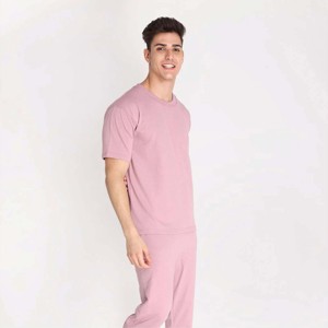 Ensemble T-shirt et short de qualité supérieure pour hommes-Ensemble deux pièces confortable et à la mode - Product Image 3