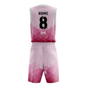 Uniforme de basket-ball respirant à séchage rapide de haute qualité vêtements de sport uniforme de basket-ball en différentes couleurs et design - Product Image 3