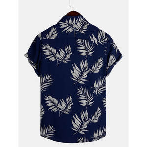 Chemise hawaïenne personnalisée à séchage rapide pour hommes en tissu doux respirant et réglable idéale pour un usage quotidien Chemise pour hommes - Product Image 5