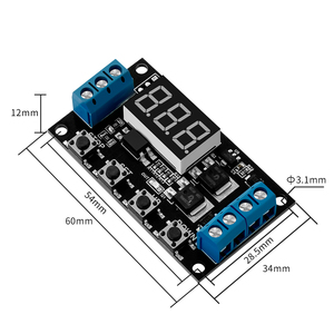 DC 12V 24V Dual MOS LED Digital Time Delay Relay Trigger Cycle <strong>Timer</strong> Delay <strong>Switch</strong> Circuit Board Timing <strong>Control</strong> Module DIY - Product Image 5