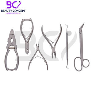 Coupe-ongles incarnés, outils de pédicure, instruments de podologie, ensemble de 5 pièces en acier inoxydable, professionnel, durable, à mâchoires larges - Product Image 2
