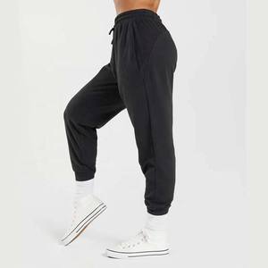 2025 logotipo personalizado ropa de mujer Pantalones de chándal de algodón transpirable pantalones de lana con cordón en la cintura Pantalones de mujer OEM - Product Image 6