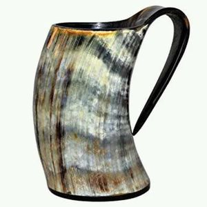 Mug buffle naturel corne meilleure qualité par mn exports drinlking mug - Product Image 4