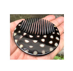 Vente en gros peignes communs corne de mouton et tête de corne de boeuf peigne de massage méridien pour massage - Product Image 5