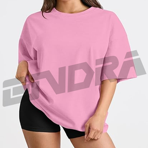 Camisetas de gran tamaño y ajuste relajado perfectas para el uso diario algodón suave sensación cómoda estilo minimalista camiseta de moda moderna esencial - Product Image 3