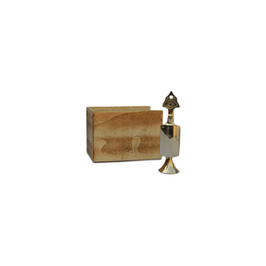 Decoración Diseño de latón Kohl Pot Eye Liner Box Surme Daani Pots Mujeres Maquillaje Recién diseño Natural Eye Powder Storage Pots - Product Image 1