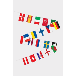 Digital Printed Decorative Pennant Flag Silken Fiberglass Pole Polyester and Silk Material <b>Banners</b> and Flags - Product Image 1