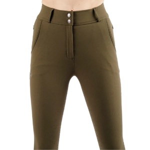 <b>Best</b> Quality Women's Horse Riding Jodhpurs Pants High Waist Equestrian Wear Custom Manufacturing Wholesale Bulk Breeches - Product Image 4