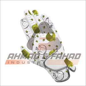 Gants de golf en peau de mouton marron de qualité supérieure Logo personnalisé Gants de sport en cuir véritable avec poignées respirantes - Product Image 6