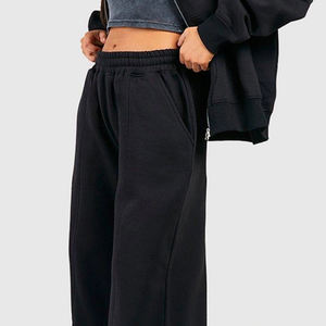 Conjunto Deportivo Casual de Dos Piezas para Mujer, Color Sólido, Precio al por Mayor, Servicio OEM, Sudadera y Pantalones Elásticos / Precio de Fábrica - Product Image 3