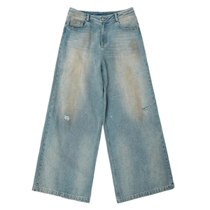Factory Supply <b>Mens</b> Denim <b>Jeans</b> Pants Slim Fit Cotton Stretchable Stylish Blue <b>Trousers</b> Bulk Orders Custom Sizing Available - Product Image 2