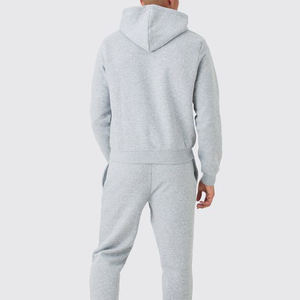 Ensemble de pantalons de survêtement et de sweat à capuche deux pièces d'hiver de haute qualité pour hommes survêtements personnalisés lourds à capuche pour hommes - Product Image 4