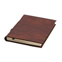 Carnet vintage fait main en cuir avec bords festonnés, reliure cousue, grimoire sorcière, cadeau pour les êtres chers