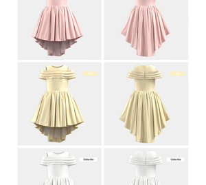 Robes de fête pour jeunes filles avec des accents à volants - Product Image 2