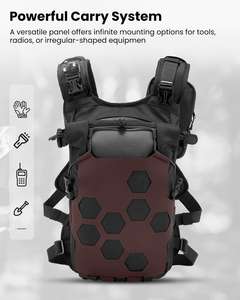 Sac de réservoir de <span class=keywords><strong>moto</strong></span>, sac à dos, bagages de voyage, sac à eau séparé, sac de sport, système Molle, convient à la plupart des cadres de sport d'aventure, polyester - Product Image 3