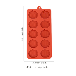 Reusable Pumpkin Chocolate & Ice Cube Molds Fall <b>Silicone</b> Eco-Friendly <b>Baking</b> for Candy Soap Jello Cake & Cupcake - Product Image 2