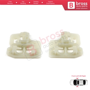 BWR211+BWR212 Window Regulator Repair <b>Clips</b> Front Left or Right Door for X5 E53 2000-2006 51338254911 51338254912 - Product Image 3