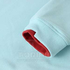 Vente en gros 100% coton Sweatshirts pour hommes Dernières conceptions Basics Sweatshirts d'hiver à motif solide - Product Image 4