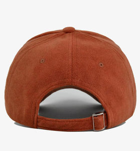 Vente en gros de chapeaux de baseball vierges casquette réglable avec logo personnalisé casquette de sport en daim pour usage promotionnel chapeaux de papa personnalisés - Product Image 3