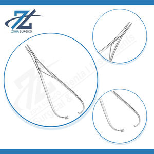 Articulación de tornillo de soporte de aguja MacPhail, con una mordaza de cobre Fabricante de instrumentos quirúrgicos de acero inoxidable de 159mm en Pakistán - Product Image 4