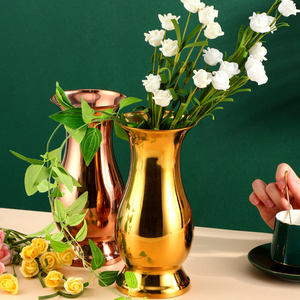 Florero Decorativo de Metal para el Hogar, Sala de Estar, Hotel, Oficina, Centro de Mesa, Decoración de Interiores, Artículo de Exhibición de Primera Calidad - Product Image 4