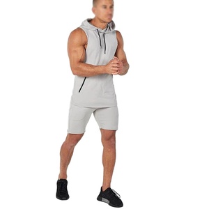 Pantalones Cortos Deportivos de Algodón para Hombre, Cintura Alta, Cierre de Cremallera, Secado Rápido, Transpirables, Casuales, para Verano, Gimnasio, Fitness, Culturismo - Product Image 5