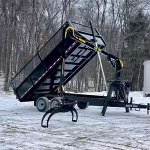 L'agriculture de qualité 4 roues ferme benne remorque unique 10 tonnes - Product Image 3