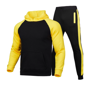 Men's Casual Cotton Sweatpants and Hoodie Set Unisex Loose Fit Street Wear Joggers Set Custom Men Supplier From BD - Product Image 4