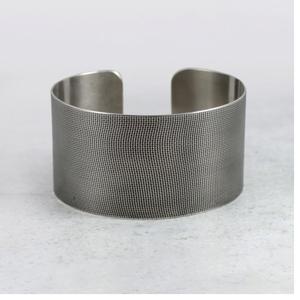 2026 Australia wedding Silver gemstone Cuff Wide Crumpled Antique Silver Plated <b>Metal</b> Long Cuff jewelry Colorful <b>Bracelet</b> - Product Image 5